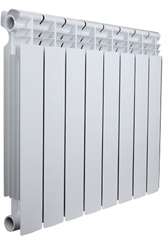 Радиатор алюминиевый BASE L 500 - 8 секций (CO-BB500E/8 L) | код 23469 | Valfex