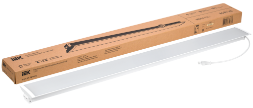 Светильник светодиодный линейный 1201 36Вт 5000К 1200х107х52мм | код LDCK-0-1201-36-5000-K01 | IEK фото 2