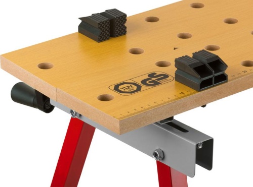 Верстак складной, рабочая высота 760 мм, ширина изделия до 235 мм | код 65472 | FIT фото 4