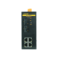 Коммутатор SICOM3000A-LITE-2M4T-ST05-L3-L3 300071517 2 100Base-FX multi mode fiber ports, ST connector, 1310nm, 5km, 4 10/100Base-TX ports, Console Port Mini USB | код 00-06151647 | Kyland