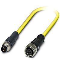 Кабель для датчика / исполнительного элемента SAC-4P-M8MS/ 1,5-542/FS SCO BK | код 1406197 | PHOENIX CONTACT