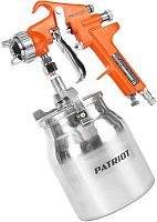 Краскораспылитель Patriot HVLP 1.8B 100л/мин соп.:1.8мм бак:1л | код 1428672 | PATRIOT