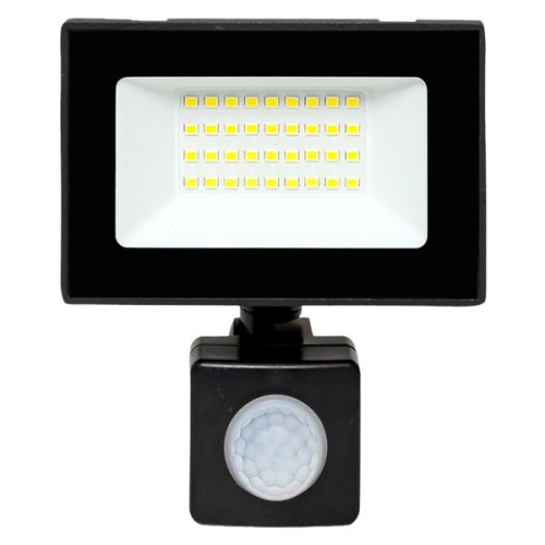 Прожектор светодиодный СДО-3003 30Вт 6500К IP54 с инфракрасным датчиком движения | код FLL-3003-30D-6500 | EKF фото 3