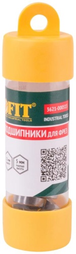 Подшипники для фрезы DхH=12.7х4мм (уп.10шт) FIT 3621-000513 фото 3