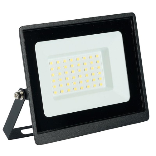 Прожектор светодиодный 2835 SMD 50Вт 6400К IP65 AC175-265В/50Гц LL-935 черн. FERON 52108