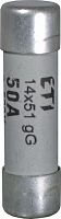 Предохранитель CH/P 14x51 gG 50A 400V (с бойком) | код 006711020 | ETI