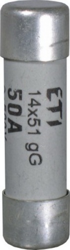 Предохранитель CH/P 14x51 gG 50A 400V (с бойком) | код 006711020 | ETI