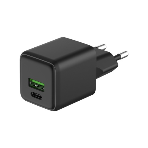 Сетевое зарядное устройство с двумя портами USB-A и Type-C, 25Вт GaN REXANT | код 18-2203 | REXANT