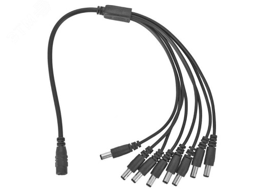 Разветвитель питания на 8 штекеров DC | код DC-8 | Optimus CCTV Разветвитель питания на 8 штекеров DC | код DC-8 | Optimus CCTV