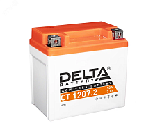 Аккумулятор CT 12В 7Ач | код CT 1207.2 | Delta MOTO
