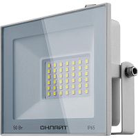 Прожектор светодиодный 90 137 OFL-50-6K-WH-IP65-LED 50Вт 6000К IP65 4000лм бел. | Код. 90137 | ОНЛАЙТ