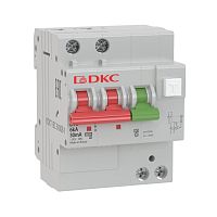 АВДТ YON MDV63 1P+N 40A C 300mA 6kA тип A | код MDV63-24C40-A | DKC