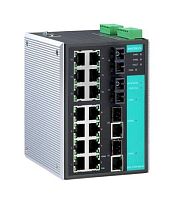 Коммутатор EDS-518A-MM-SC-T Ethernet switch, 6 10/100 BaseTx, 2 multi mode 100Fx with VALN,IGMP Snooping and QoS,t:-40/+75C | код 00-06004378 | MOXA