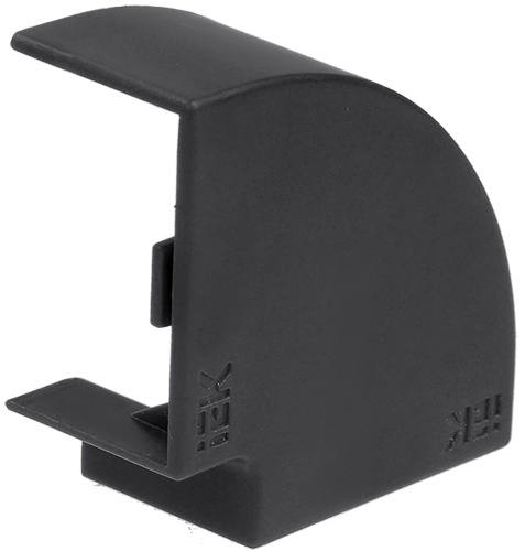 ELECOR Поворот 90град КМП 25х16 черный (4шт/компл) | код EL-KK10D-P-025-016-K02 | IEK