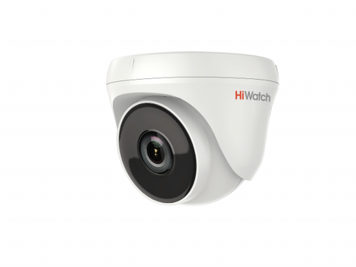 Видеокамера HD-TVI 2Мп уличная купольная с ИК-подсветкой до 20м (DS-T233 (2.8 mm) | код 300612190 | HiWatch