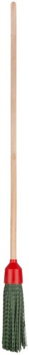 Метла круглая №10 120х260х1360мм с деревянным черенком пластик. черн. КУРС 68072 Метла круглая №10 120х260х1360мм с деревянным черенком пластик. черн. КУРС 68072