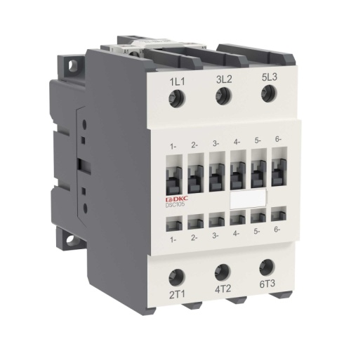 Магнитный контактор YON DSC105 105A 55кВт AC3 3P кат.110В AC | код DSC105-3C00A110 | DKC
