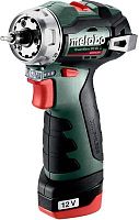 Дрель-шуруповерт Metabo PowerMaxx BS BL Q аккум. патрон:шестигр.1/4 (кейс в комплекте) (T03490) | код 2030883 | METABO