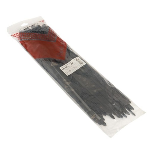 Хомут P6,6 стандартный (ч), 4,8x400 (100шт) FlexLock PROxima | код plc-fl-ctsb-4.8x400 | EKF фото 4 Хомут P6,6 стандартный (ч), 4,8x400 (100шт) FlexLock PROxima | код plc-fl-ctsb-4.8x400 | EKF фото 4