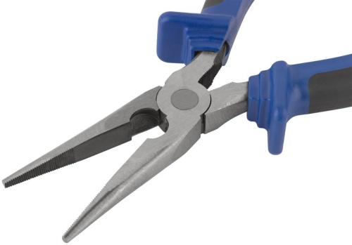 Тонконосы ''Один'' двухцветные обрезиненные ручки, полированная сталь 200 мм | код 47477М | FIT фото 5 Тонконосы ''Один'' двухцветные обрезиненные ручки, полированная сталь 200 мм | код 47477М | FIT фото 5