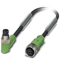 Кабель для датчика / исполнительного элемента SAC-3P-M 8MR/0,6-PUR/M12FS | код 1682391 | PHOENIX CONTACT