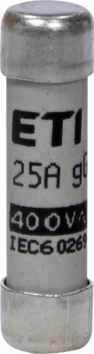 Предохранитель CH8x32 gG 0,5A 400V | код 002651000 | ETI