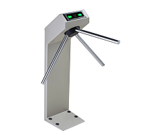 Турникет эл/мех -TTR-04.1R для эксплуатации взакрытых помещениях, со встр. эл-кой, БЕЗ преграждающих планок, с ПУ | код PERCo-TTR-04.1R | PERCo