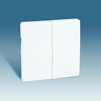 Комплект 2-х клавиш для 75395-,75396-,75397-,75398- 75399-39, S82, 82N, белый (1 шт.) SIMON | код 82026-30 | SIMON