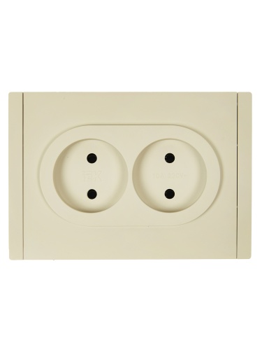 FORTE&PIANO Роз. 2-я без з/к з/ш б/к 10А FP426 ван. IEK | код FP-R20-10-1-K10 | IEK фото 2 FORTE&PIANO Роз. 2-я без з/к з/ш б/к 10А FP426 ван. IEK | код FP-R20-10-1-K10 | IEK фото 2