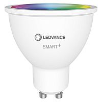 Лампа светодиодная SMART+ Spot GU10 Multicolour 40 100град. 5Вт 2700-6500К GU10 | код 4058075485334 | LEDVANCE