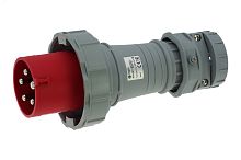 Вилка кабельная 63A/400V/3P+N+E/IP67 | код CA1114 | INPIN