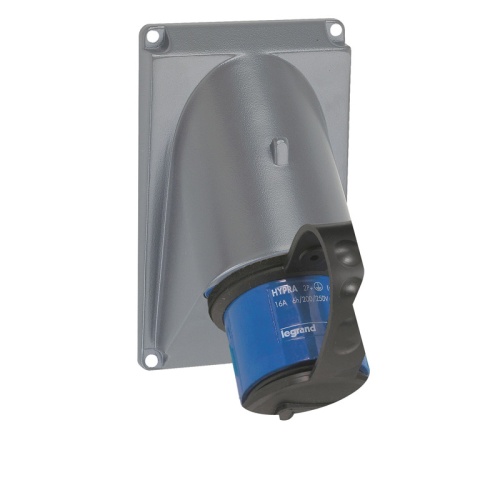 Резиновая защитная заглушка - P17 Tempra Pro - для накладных и мобильных вилок 3К+З, 16 A | код 052126 | Legrand