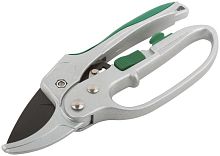 Секатор с реверсом, алюминиевый корпус, Профи, 205 мм | код 77097 | FIT