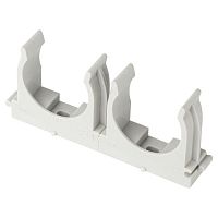 Крепеж клипса для труб прямой монтаж d 32мм серый CLIP-32-G-MP | код Б0062106 | ЭРА