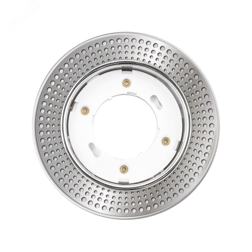 Светильник светодиодный ДВО-15W встраиваемый под лампу GX53 декоративный с доп. подсветкой MN22 хром без лампы | код 5020139 | JazzWay