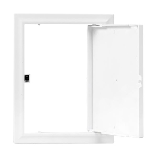 Люк ревизионный пластик с нажим, замком 150х200 (ШхВ внутр,) Basic | код lpnz-150x200 | EKF фото 5