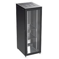 Собранный напольный 19 IT-CQE, 47U 600х1200 двери стекло/сплошная, RAL 9005 | код R5DC4762GSB | DKC