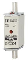 Предохранитель NH-000/gCP 12,5 kVAr | код 004117108 | ETI