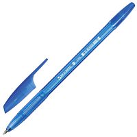 Ручка шариковая BRAUBERG X-333, СИНЯЯ, корпус тонированный, узел 0,7 мм, линия письма 0,35 мм, 142828 | код 142828 | BRAUBERG