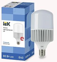 Лампа светодиодная HP 80Вт 230В 6500К E40 | код. LLE-HP-80-230-65-E40 | IEK
