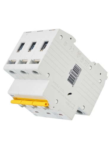 Автоматический выключатель ВА47-60M 3Р 2А 6кА С | код MVA31-3-002-C | IEK  фото 10