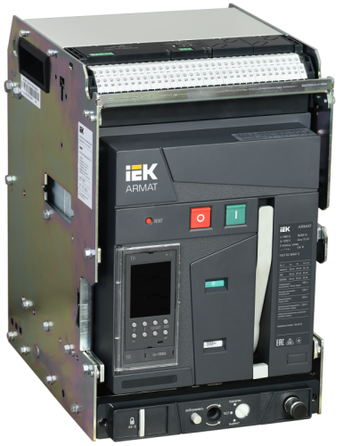 ARMAT Возд. авт. выкл. выдв. 3P A 55кА 1600А TD с акс. IEK | код AR-ACB-3VA-055-1600A-TDCF | IEK