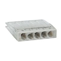 Клемма СМК 2273-245 (с пастой) 5 отверстий 0,5-2.5мм2 (100шт.) | код. plc-smk-2273-245 | EKF
