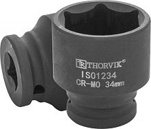 IS01234 Головка торцевая ударная 1/2DR, 34 мм | код IS01234 | Thorvik