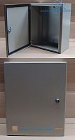 Корпус металлический, навесной, ЩРНМ(г) - 3, (ВхШхГ) 650 х 500 х 220 мм, с монтажной панелью, IP54, серый (ЩМП) (1 шт.) Бирос | код 60203| БИРОС
