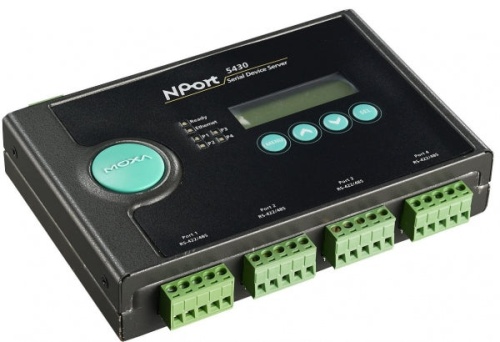 Сервер NPort 5430I 4 Port RS-422/485 device server, isolation 2KV, без адаптера питания | код 00-01131168 | MOXA