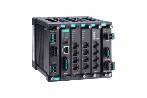 Коммутатор MDS-G4012-T Layer 2 full Gigabit modular managed Ethernet switch with 4 fixed Gigabit ports, 2 slots for optional 4-port GE/FE modules, 2 slots for isolated power modules, up to 12 Gigabit ports, t: -40/75 | код 00-06132179 | MOX