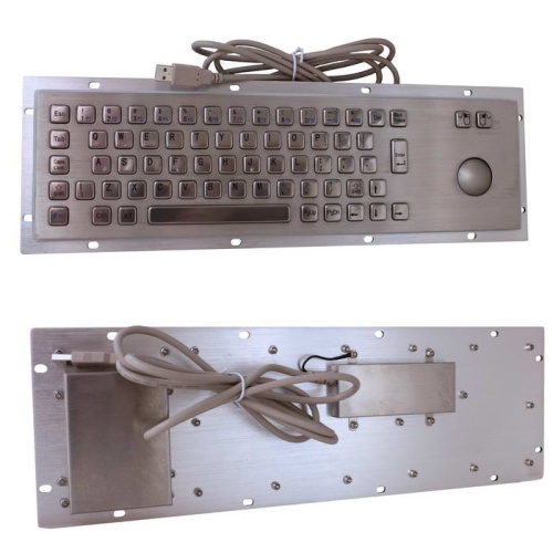 Клавиатура цифровая антивандальная влагозащищённая RUICHI RB01-65-RM, USB, нержавеющая сталь | код 113009 | Ruichi