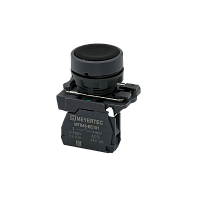 Кнопка плоская черная, 1NO, IP65, пластик MTB5-AA21 | код 137225 | MEYERTEC