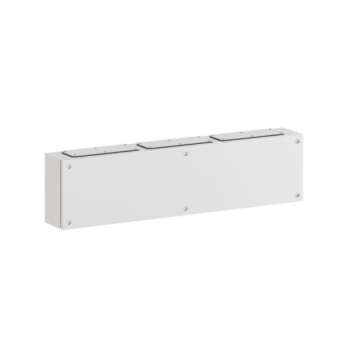 Корпус клеммный металлический SDE ВxШxГ 800x200x120 мм с фланцами, IP66 | код R5SDE8212F | DKC